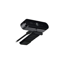 Logitech Brio 4K Ultra HD Webcam with HDR and RightLight 3 for Streaming, Meetings, and Video Calls