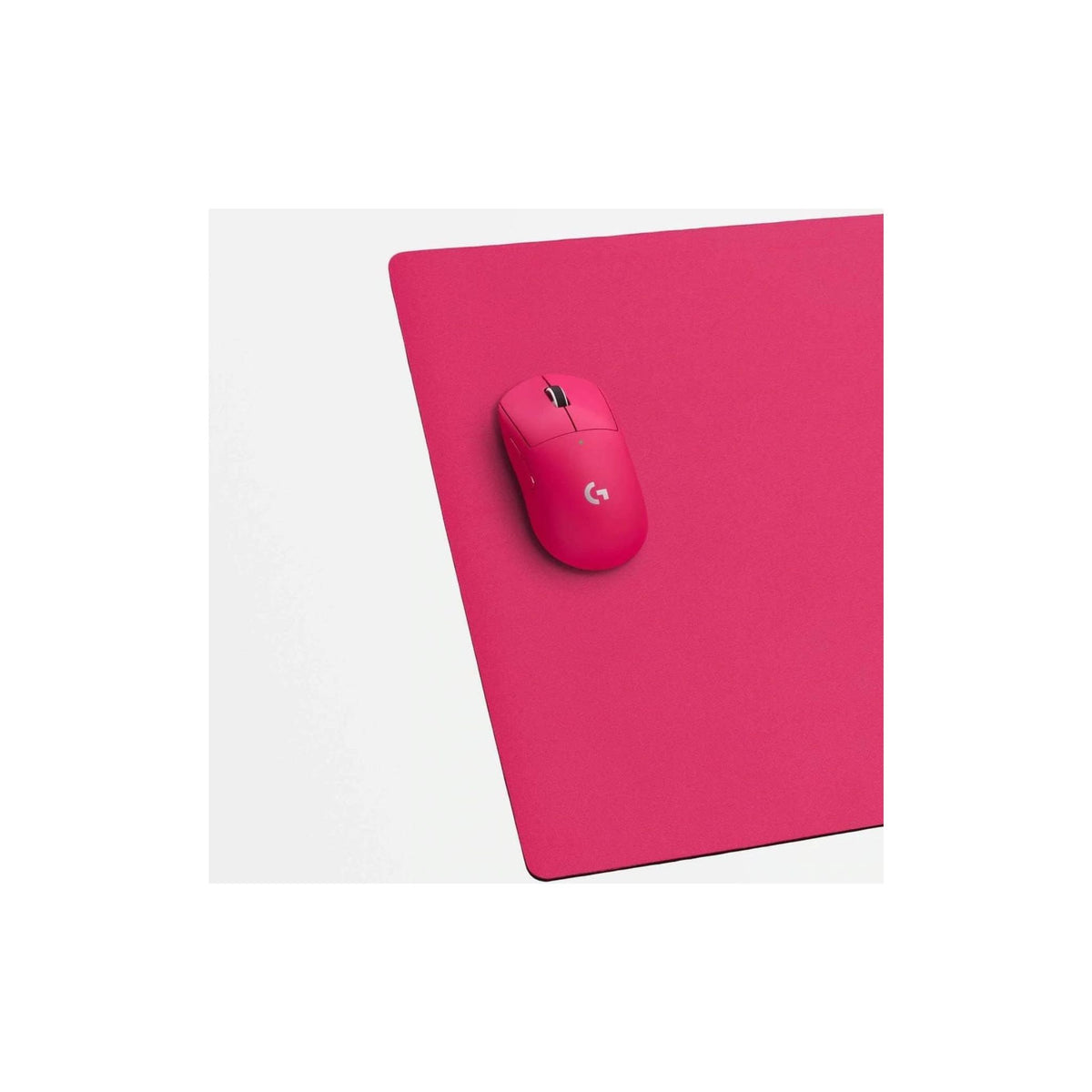 Logitech G840 XL Cloth Gaming Mouse Pad - 900 x 400 mm, 3 mm Thin Mat, Stable Rubber Base, Performance-tuned Surface - Magenta