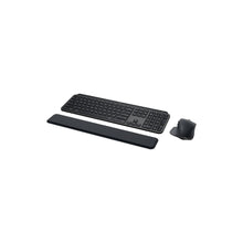 Logitech MX Keys Combo for Business | Gen 2, Full Size Wireless Keyboard and Wireless Mouse, with Keyboard Palm Rest, Bluetooth, Logi Bolt, Quiet Clicks, Windows/Mac/Chrome/Linux - Graphite -ARA