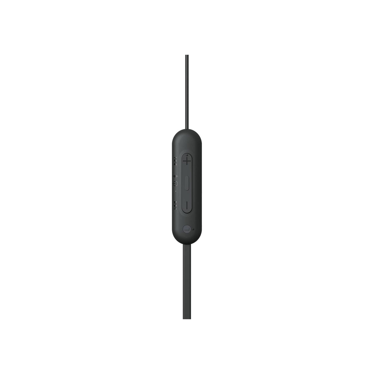 Sony WI-C100 Wireless in-Ear Bluetooth Headphones with Built-in Microphone, Black, Medium, WI-C100/B