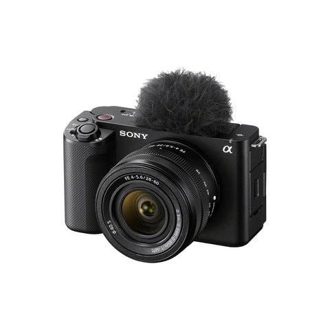Sony Alpha ZV-E1 12.1MP Exmor R sensor Full-Frame Interchangeable Lens Mirrorless Vlog Camera with 28-60mm Lens, Black