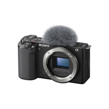 Sony Alpha ZV E10 APS C Mirrorless Interchangeable Lens Vlog Camera Body Only Vari Angle Screen for vlogging, 4K Video, Real time Eye Autofocus, Black, ZVE10BDI.EU