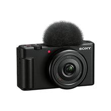 Sony ZV1F/B Vlog Camera for Content Creators and Vloggers Large 1 inch Sensor with Wide Angle 20mm Lens, Black
