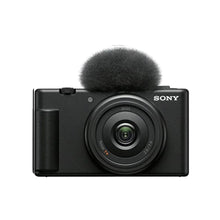 Sony ZV1F/B Vlog Camera for Content Creators and Vloggers Large 1 inch Sensor with Wide Angle 20mm Lens, Black