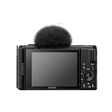 Sony ZV1F/B Vlog Camera for Content Creators and Vloggers Large 1 inch Sensor with Wide Angle 20mm Lens, Black