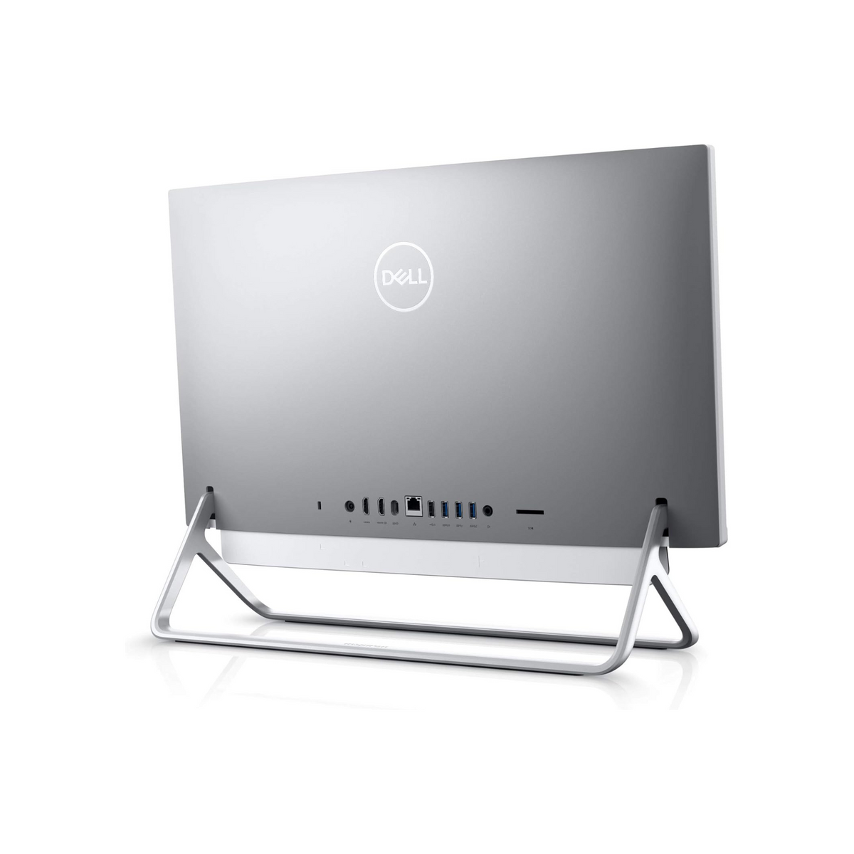 Dell Inspiron 24-5400 All-In-One Desktop PC 23.8" FHD Touch Display (11th Gen Intel Core i5-1135G7) 12GB DDR4 RAM, 1TB HDD + 256GB SSD, Intel Iris Xe Graphics, Windows 10 Home - Silver - Eng-Arb-KB