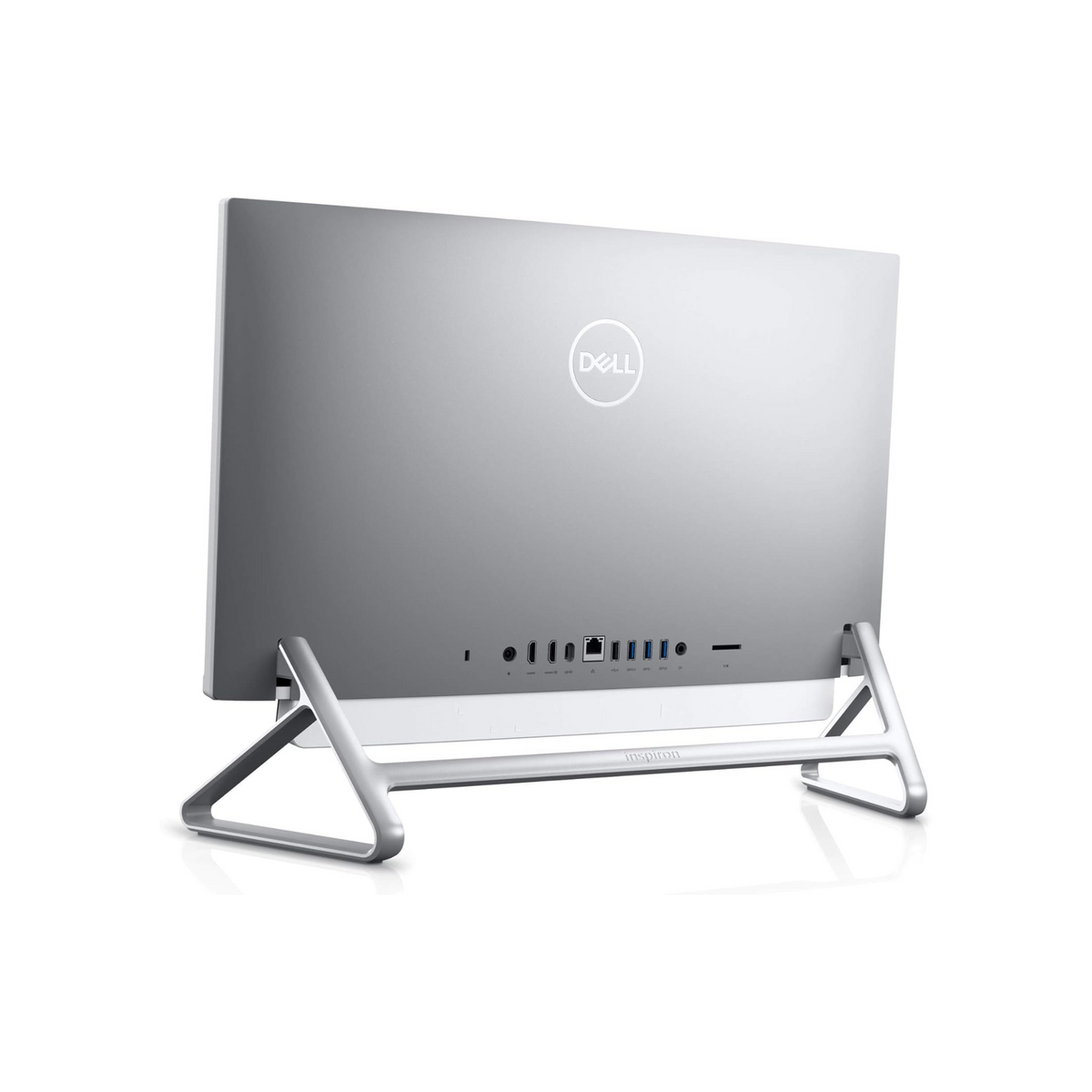Dell Inspiron 24-5400 All-In-One Desktop PC 23.8" FHD Touch Display (11th Gen Intel Core i5-1135G7) 12GB DDR4 RAM, 1TB HDD + 256GB SSD, Intel Iris Xe Graphics, Windows 10 Home - Silver - Eng-Arb-KB