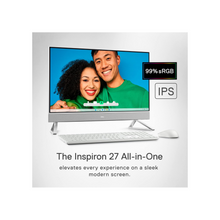 Dell Inspiron 7720 All in One - 27-inch FHD Touch Display, Core i7-1355U, 32GB RAM, 512GB SSD+1TB HDD, NVIDIA GeForce MX550 GDDR6, Win 11 Pro, 1 Year Premium Support+6 Month Migrate -White