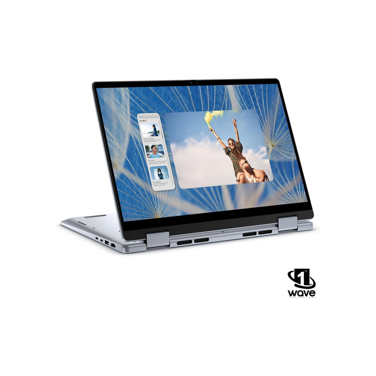 Dell Inspiron 14-7440 2-IN-1 Laptop, Intel Core Ultra 7-150U, 24GB RAM, 512GB SSD, 14" FHD+ Touchscreen, Win 11 Pro Backlit KB(Include 1st Wave Laptop Stand +Wireless Mouse+ Mouse pad + Antivirus)