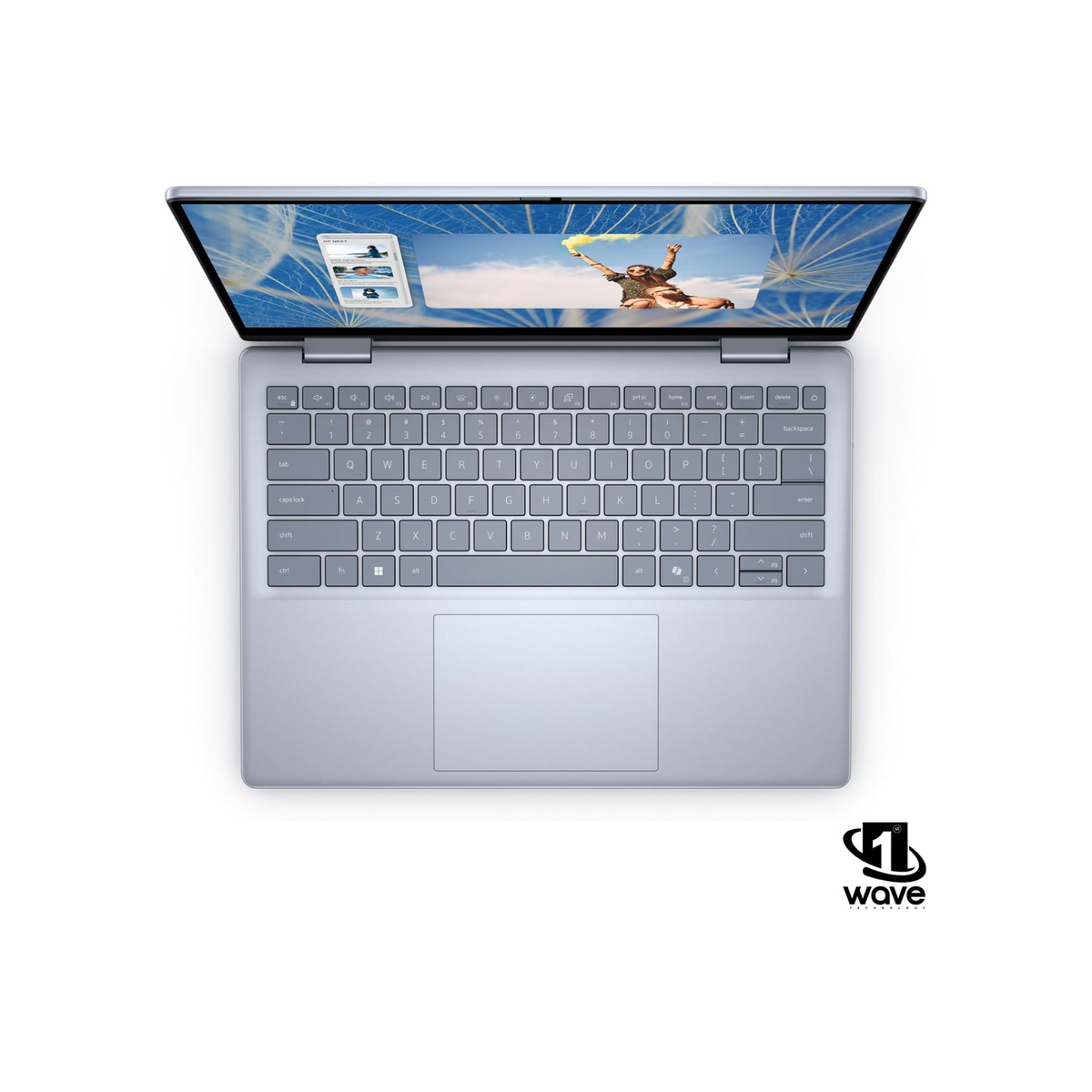 Dell Inspiron 14-7440 2-IN-1 Laptop, Intel Core Ultra 7-150U, 24GB RAM, 512GB SSD, 14" FHD+ Touchscreen, Win 11 Pro Backlit KB(Include 1st Wave Laptop Stand +Wireless Mouse+ Mouse pad + Antivirus)