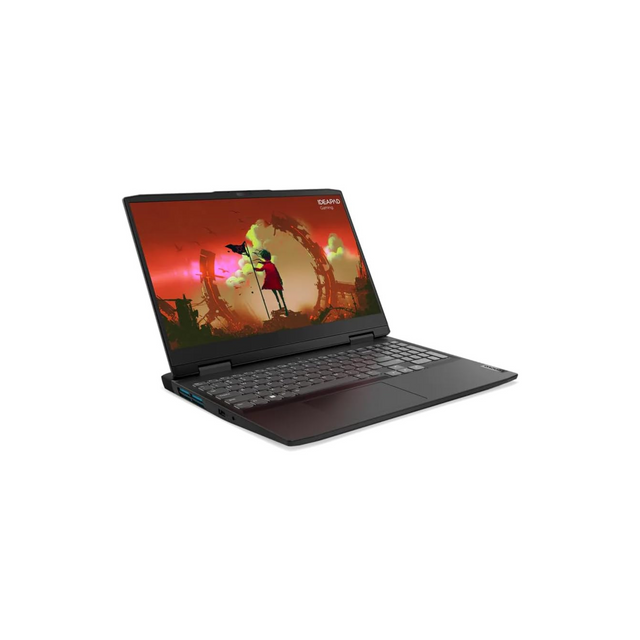 Lenovo IdeaPad Gaming 3 15ARH7, Gaming Laptop, 15.6"FHD 120Hz Display, AMD Ryzen R7-7735HS, 16GB RAM, 512GB SSD, RTX 4050 6GB GDDR6, Win11, White Backlit Eng-Arabic, Onyx Grey - [82SB00N6AX]