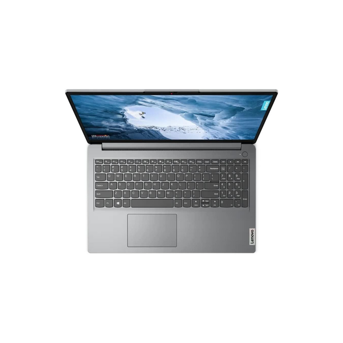 Lenovo IdeaPad 1 15IAU7, 15.6" FHD Display, Intel Core i3-1215U, 8GB Ram, 256GB SSD, Intel Iris Xe Graphics, Win 11, English-Arabic, Cloud Grey - [82QD0049AX]