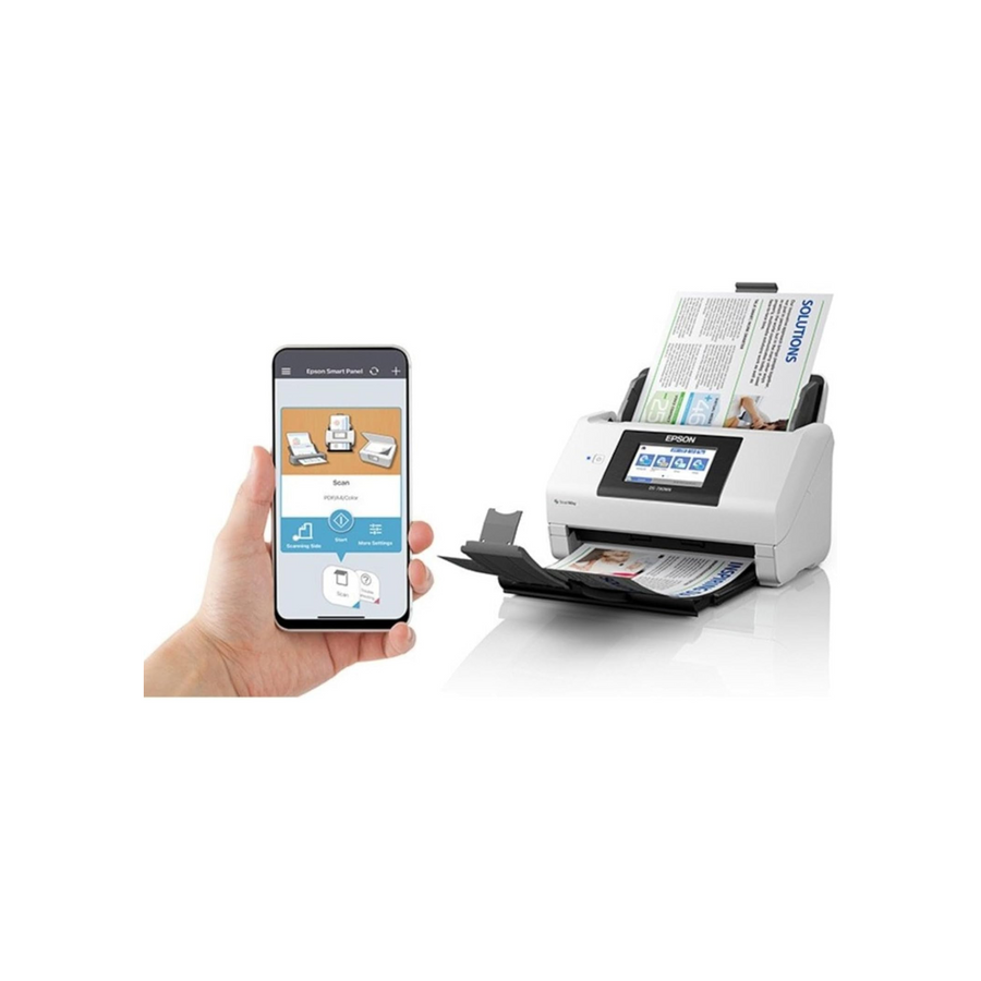 Epson DS-790WN Wireless Network Color Document Scanner for PC and Mac