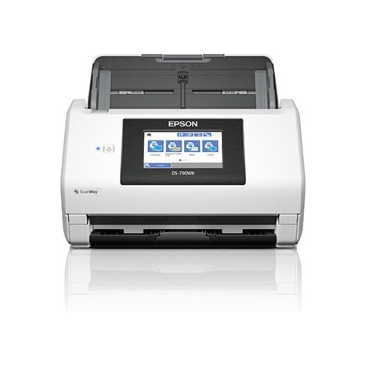 Epson DS-790WN Wireless Network Color Document Scanner for PC and Mac, with Duplex Scanning, PC-Free Scanning, 100-page Auto Document Feeder (ADF) and 4.3" Color LCD Touchscreen