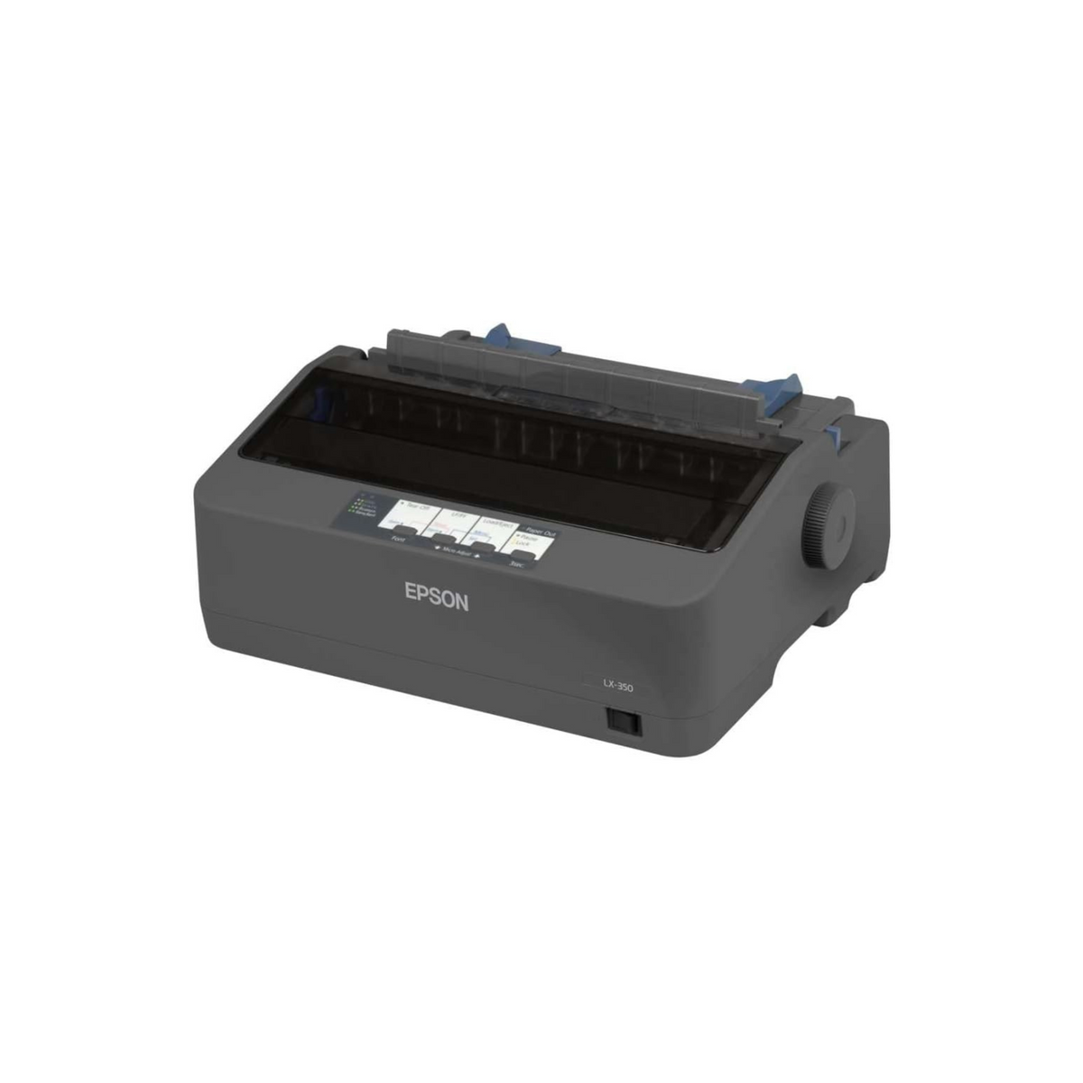 Epson lx-350 dot matrix printer - red