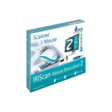 IRIS 458075 IRISCan Executive 2 USB Portable Mouse & Scanner - White