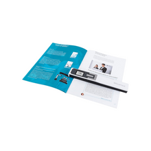 IRIScan IRIS - Book 5 Portable Color Scanner I Mobile Scanning Device I Fast I DIN A4 I Digitalizes Pages into PDF & JPEG I No Computer needed I Long-life Battery for up to 100 A4 Pages - White