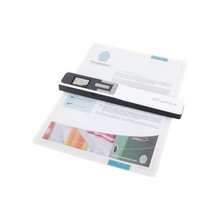 IRIScan IRIS - Book 5 Portable Color Scanner I Mobile Scanning Device I Fast I DIN A4 I Digitalizes Pages into PDF & JPEG I No Computer needed I Long-life Battery for up to 100 A4 Pages - White