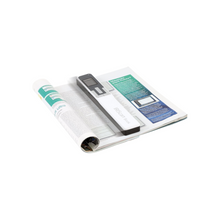 IRIScan IRIS - Book 5 Portable Color Scanner I Mobile Scanning Device I Fast I DIN A4 I Digitalizes Pages into PDF & JPEG I No Computer needed I Long-life Battery for up to 100 A4 Pages - White