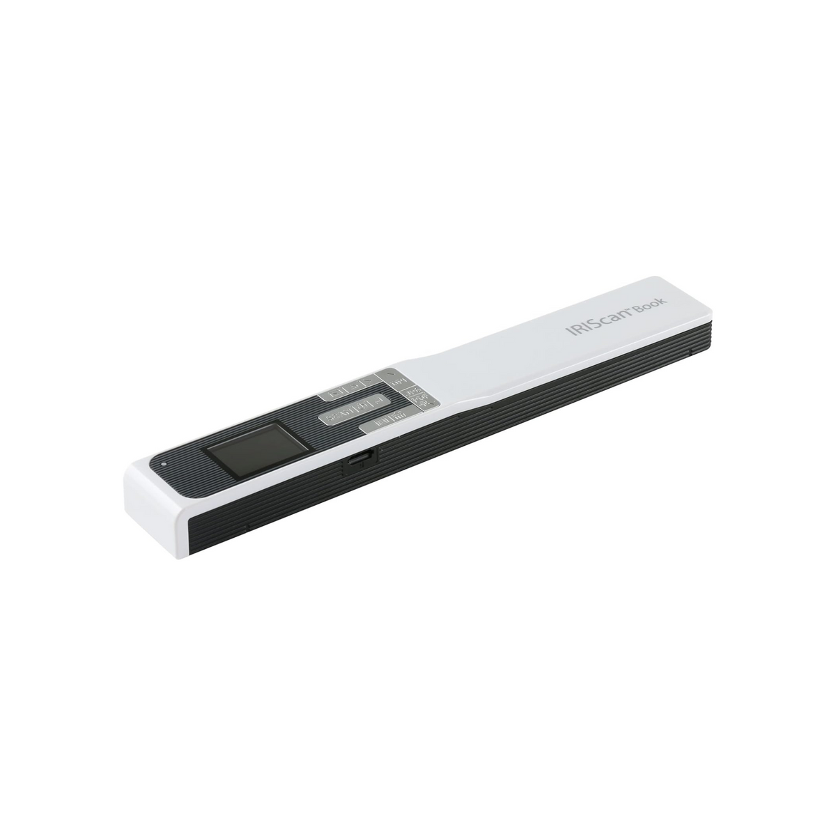 IRIScan IRIS - Book 5 Portable Color Scanner I Mobile Scanning Device I Fast I DIN A4 I Digitalizes Pages into PDF & JPEG I No Computer needed I Long-life Battery for up to 100 A4 Pages - White