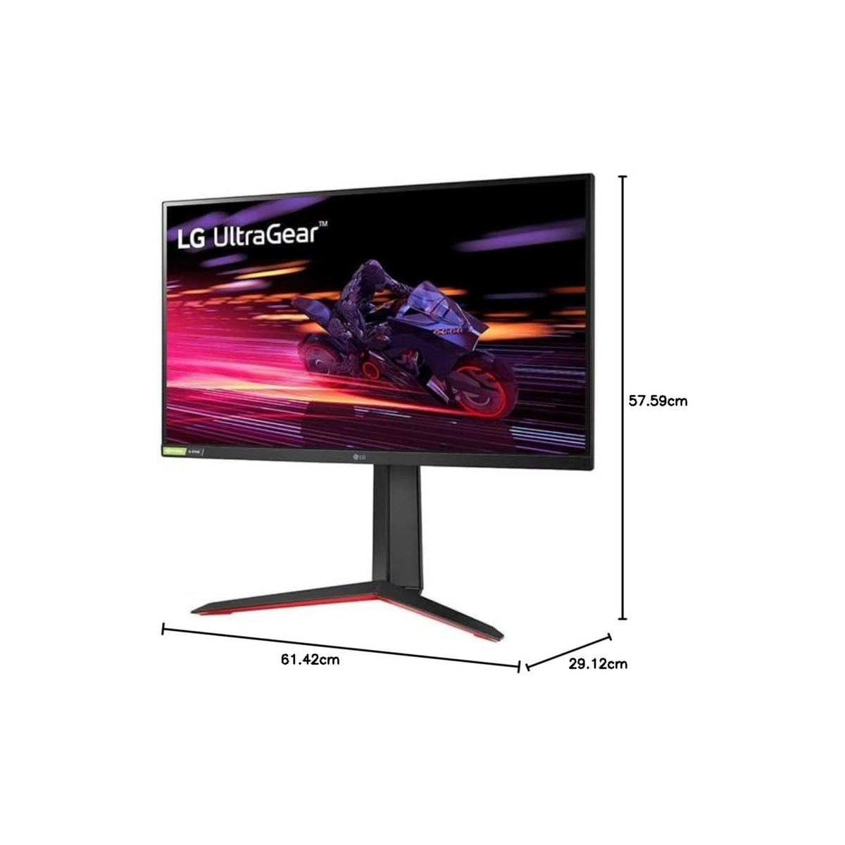 LG 27" 27GP750-B.AMA - Gaming, 240Hz,IPS 1ms,G-Sync, Stylish Design, NVIDIA® G-SYNC® Compatibility