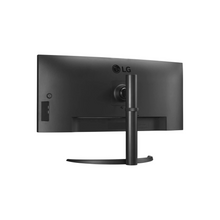 LG 34WQ75C 34 Inch UltraWide Monitor - WQHD, 3440 x 1440P, IPS, sRGB 99%, HDR10, Curved, Ergonomic Design, USB Type-C, LAN port, AMD FreeSync™, MaxxAudio, Gaming Features, Black