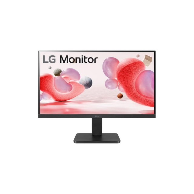LG 22MR410-B 22-inch FHD Computer Monitor, 100Hz, 5ms, AMD FreeSync, Reader Mode & Flicker Safe, 3-Side Borderless Design, Black Stabilizer, Dynamic Action Sync, HDMI, D-Sub, Tilt Stand, Black