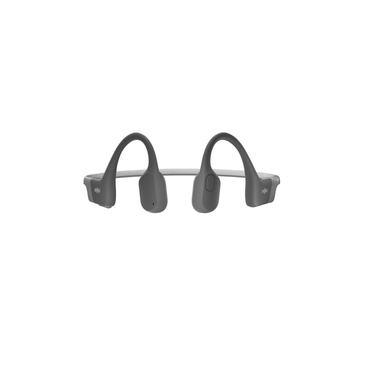 SHOKZ OpenRun Bone Conduction Headphones, Open-Ear Bluetooth Sports Earphones with Mic, IP67 Waterproof Wireless Headset for Running and Workout, 8H Playtime, USB-C - Black, Sport headband