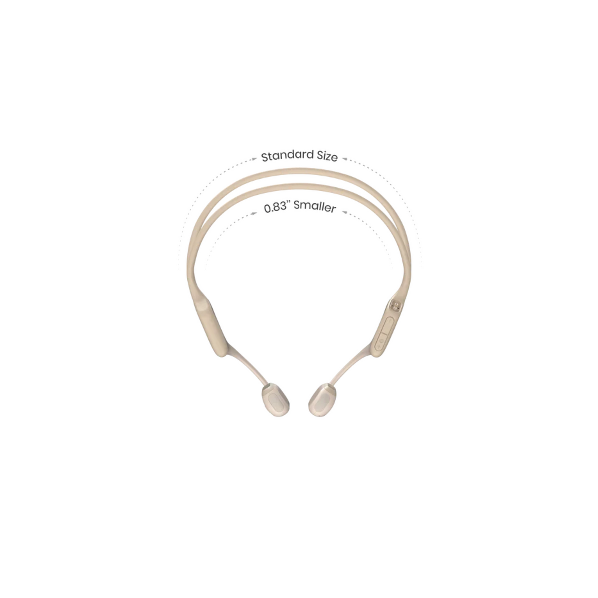 SHOKZ OpenRun Pro, Bone Conduction Headphones, Open-Ear Sports Earphones with Mic, IP55 Waterproof Bluetooth Wireless Headset for Running Workout Driving
