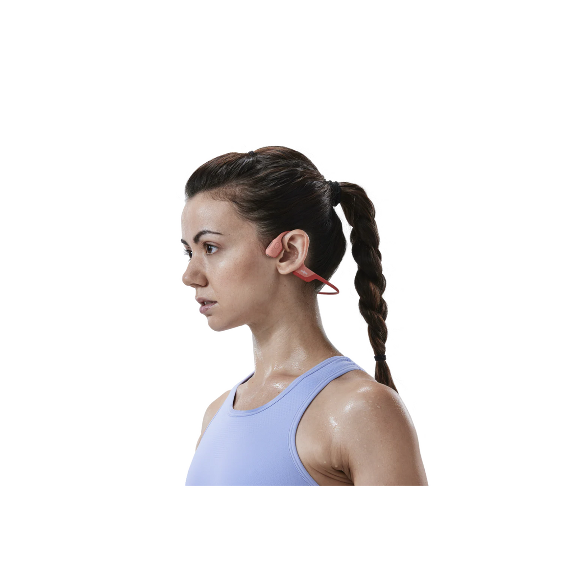 SHOKZ OpenRun Pro, Bone Conduction Headphones, Open-Ear Sports Earphones with Mic, IP55 Waterproof Bluetooth Wireless Headset for Running Workout Driving
