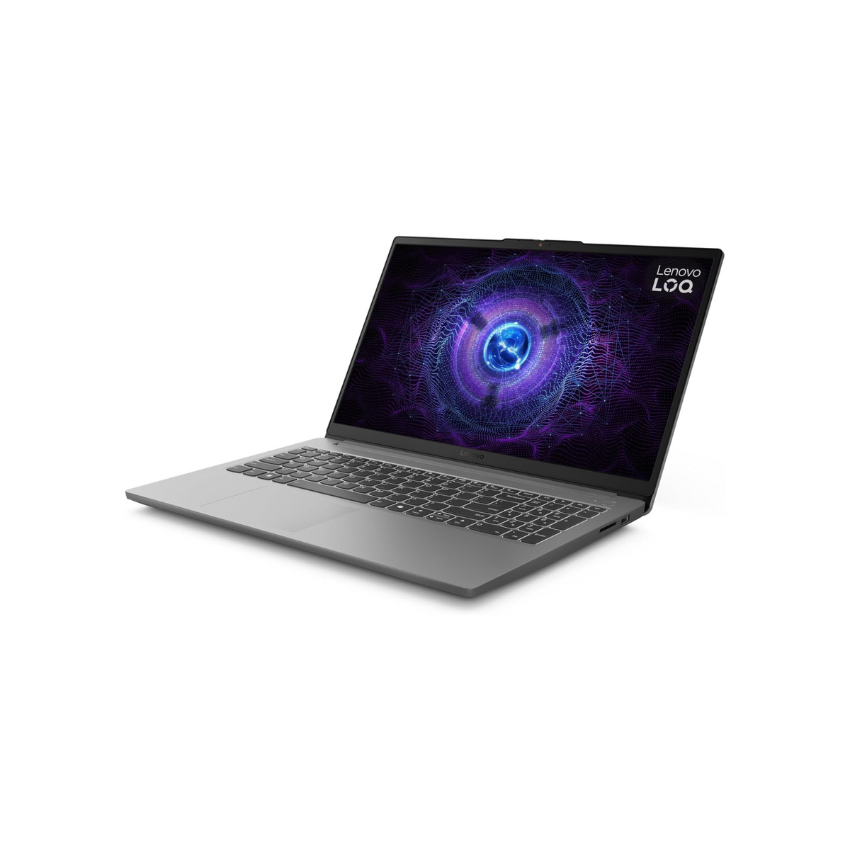 Lenovo LOQ 15IAX9E Gaming Laptop, 15.6" FHD 144Hz Display, Intel Core i7-12650HX, 16GB DDR5 RAM, 512GB SSD, NVIDIA GeForce RTX 4050 6GB, Backlit ENG Keyboard, Luna Grey
