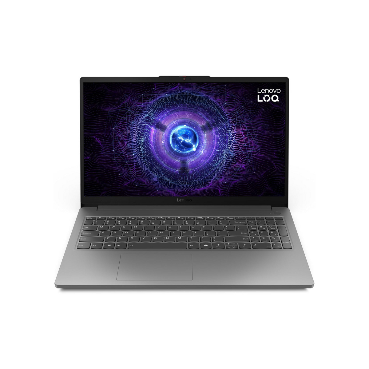 Lenovo LOQ 15IAX9E Gaming Laptop, 15.6" FHD 144Hz Display, Intel Core i7-12650HX, 16GB DDR5 RAM, 512GB SSD, NVIDIA GeForce RTX 4050 6GB, Backlit ENG Keyboard, Luna Grey