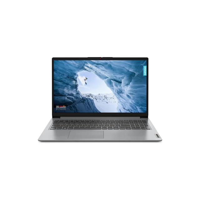 Lenovo IdeaPad 1 with 15.6" FHD display, AMD Ryzen 5-7520U,8GB RAM,512GB SSD, Integrated AMD Radeon™ 610M Graphics, Windows 11 - [82VG00DNAX]