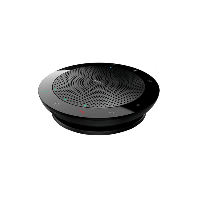 Jabra Speak 510 Speaker — Portable Bluetooth Speaker, Conference Speaker — Connects to Laptops, Smartphones and Tablets — USB Plug