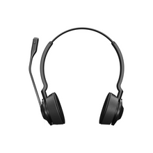 Jabra Engage 55 UC Stereo USB-C Headset, SafeTone 2.0 Hearing Protection, DECT Security Step C, Robust and Flexible USB Adapter, Black | 9559-430-111