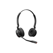 Jabra Engage 55 UC Stereo USB-C Headset, SafeTone 2.0 Hearing Protection, DECT Security Step C, Robust and Flexible USB Adapter, Black | 9559-430-111