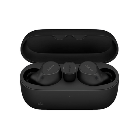 Jabra Evolve2 USB-C UC Buds, Active Noise Cancellation, Noise Isolating, Up to 8 Hours Battery, MultiSensor Voice, IP57 Rating Water & Dust Proof, Black | 20797-989-899