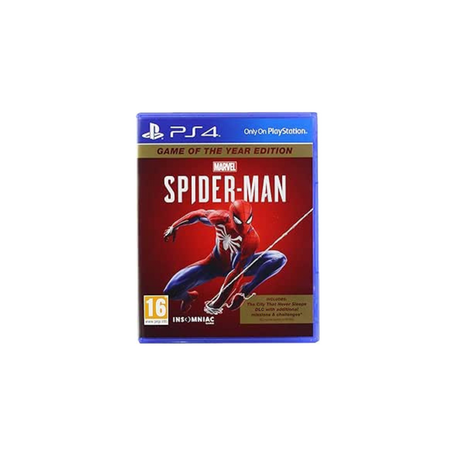Marvel Spiderman Game Of The Year For Playstation 4