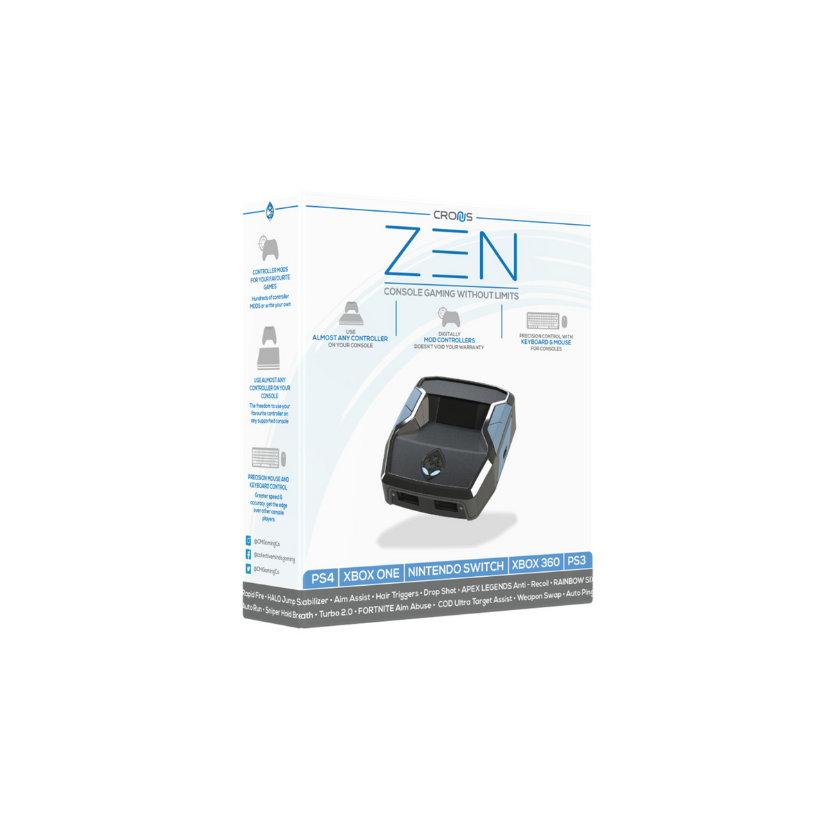 Cronus Zen – Console Gaming Without Limits | Updated Version PS5 Compatible