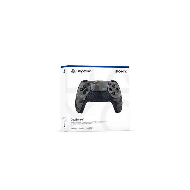 Sony PlayStation 5 Dual Sense Wireless Controller Gray Camouflage Camo