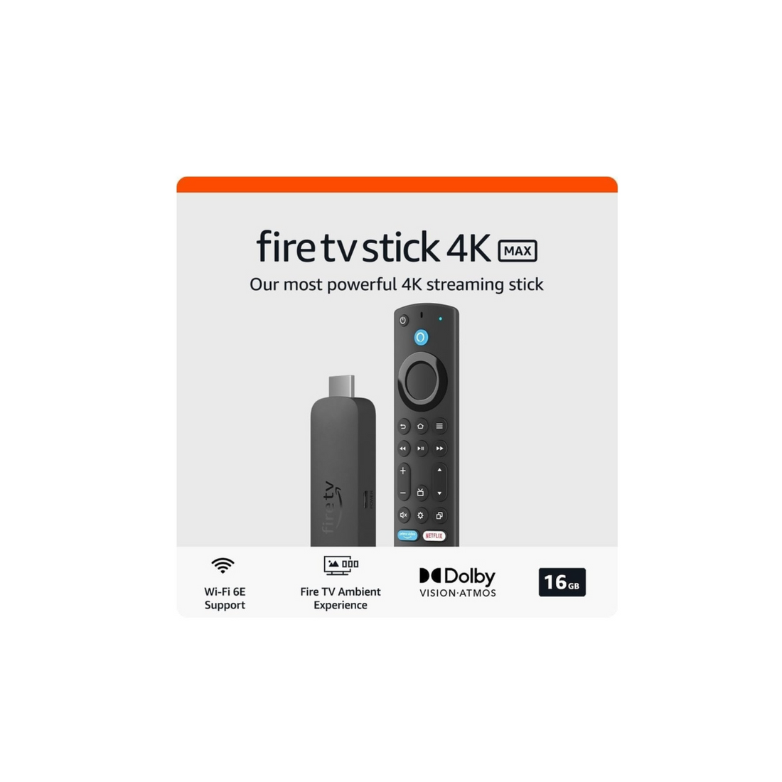 Amazon Fire TV Stick 4K Max 16GB