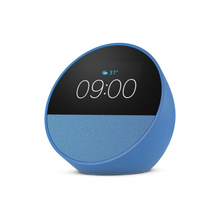 Echo Spot (2024 release), Smart alarm clock with vibrant sound + Alexa, Black