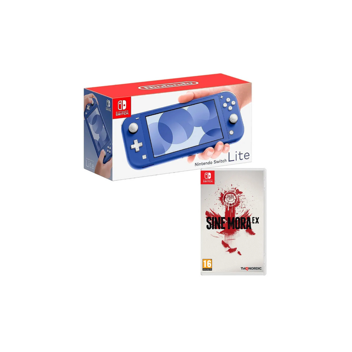 Nintendo Switch Lite – Blue with Sine Mora EX