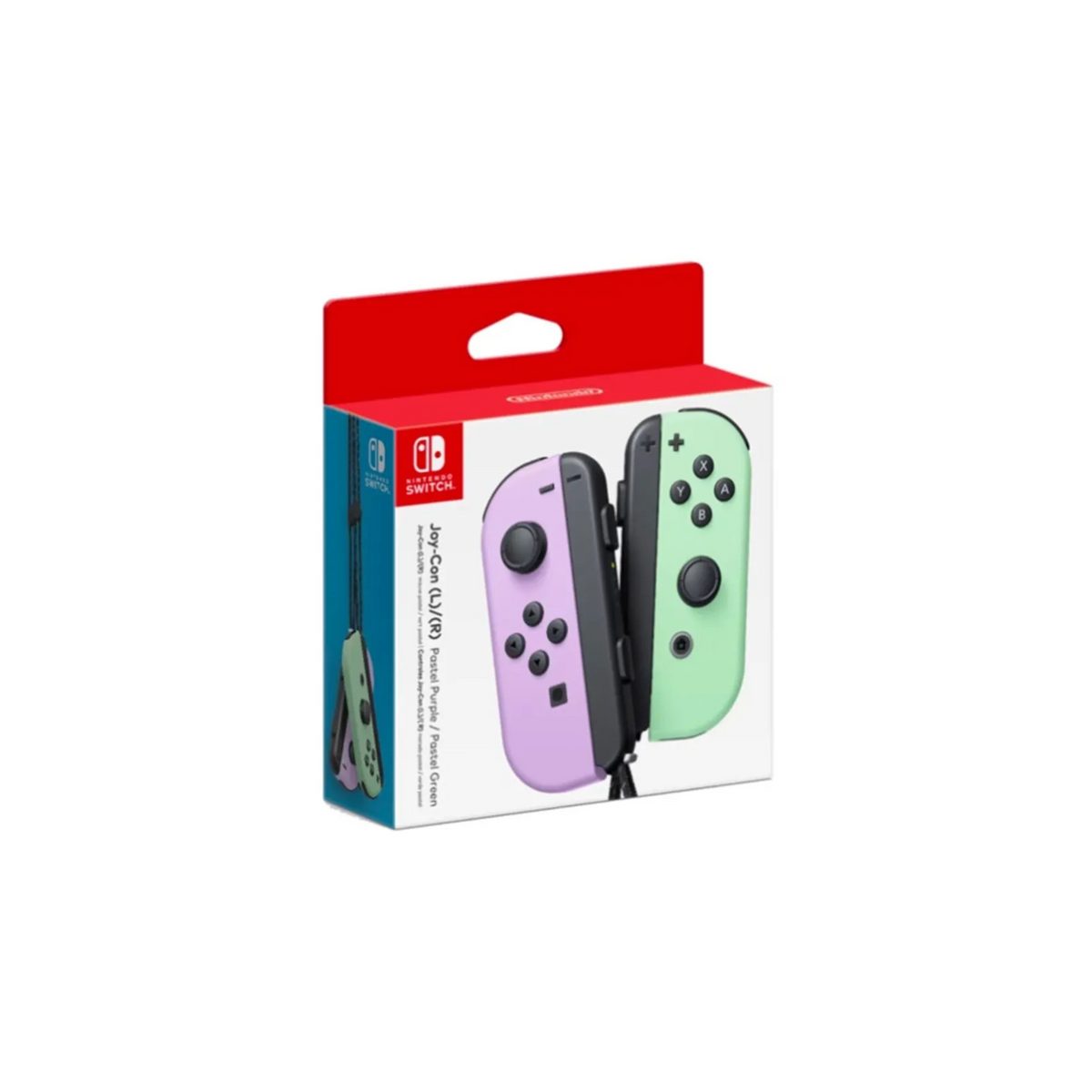 Nintendo Pastel Purple Pastel Green Joy-Con