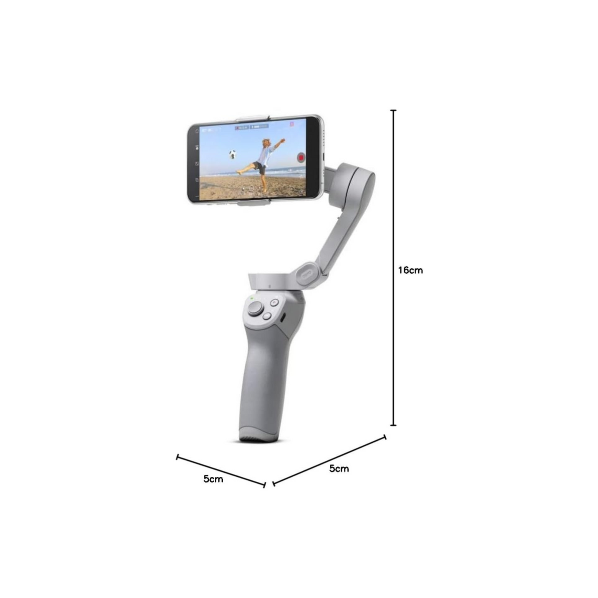DJI OM 4 – 3-Axis Smartphone Gimbal, Magnetic Design, Portable and Foldable, DynamicZoom, CloneMe, Timelapse, Gesture Control, Spin Mode, Story Mode, Slow Motion, Panorama