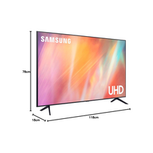 Samsung 50 Inches AU7000 Crystal UHD 4K Flat Smart TV (2021), Titan Gray, UA50AU7000UXZN