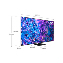 Samsung 55 Inch TV QLED 4K, Q70D, 100% Color Volume with Quantum Dot, 4K AI Upscaling, Samsung Tizen OS, Motion Xcelerator 120Hz, QA55Q70DA - 2024 Model - 1 Year Warranty (International Version)