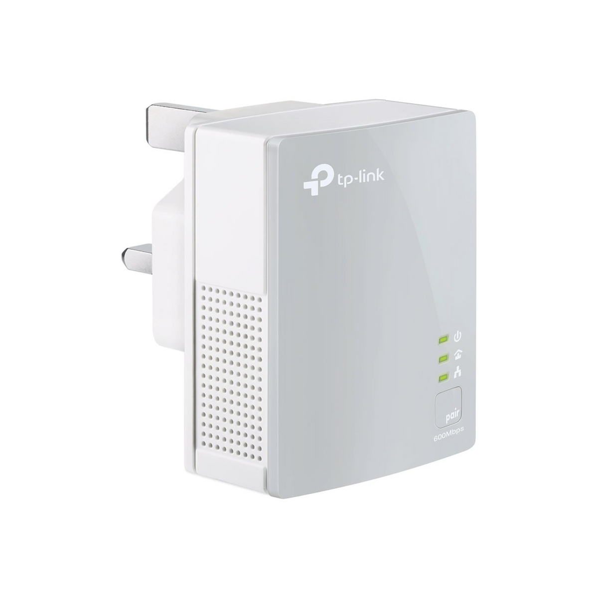 TP-Link TL-PA4010KIT Nano AV600 Powerline Adapter Starter Kit, Up to 300 m range, No Configuration Required, UK Plug White