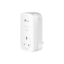 TP-Link TL-PA8033PKIT AV1300 3-Port Gigabit Passthrough 2x2 MIMO Powerline Adapter Starter Kit, No Configuration Required, UK Plug