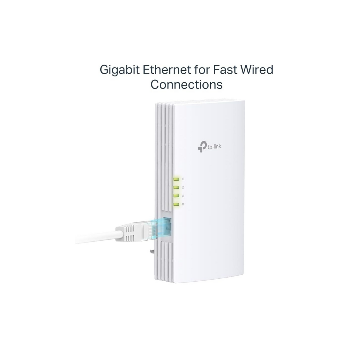 TP-Link TL-WPA7817 KIT AV1000&AX1500 Mbps with 1×Gigabit Port, High Performance in 4K Video and Online Games, EasyMesh Supported, Plug and Play, Powerline Adapter Kit